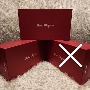AUTHENTIC SALVATORE FERRAGAMO Empty Shoe or Storage Box